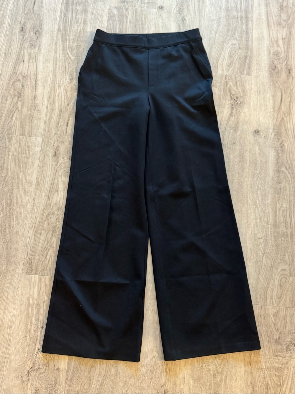 SPANX Wide Leg Ponte Pants black size medium like new - Picture 4 of 11